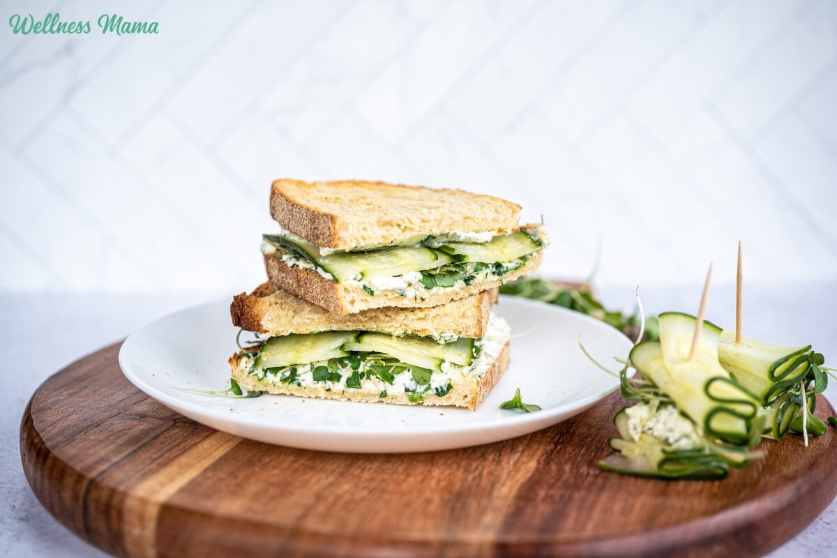 Cucumber Sandwich Bites (Grain-Free Options) Cucumber Sandwich Bites (Grain-Free Options)